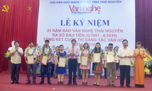 Báo Văn nghệ Thái Nguyên: 25 năm nhiều dấu ấn